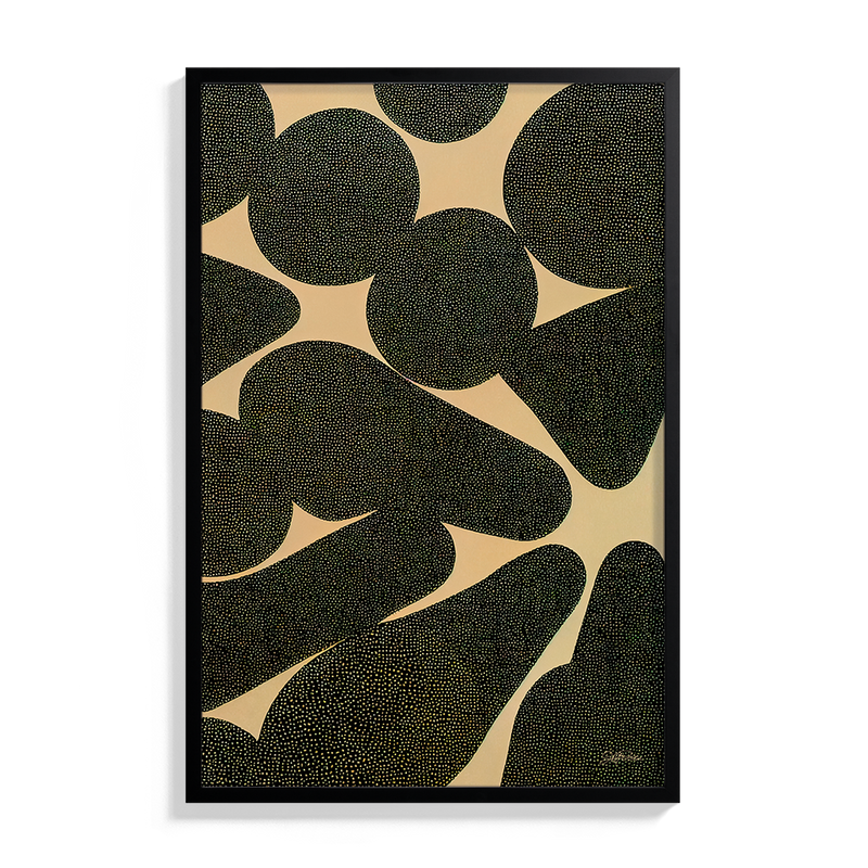Suhm framed art print abstract Jason McDonald satori art modulation modulate