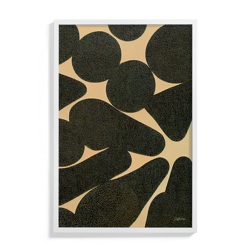 Suhm framed art print abstract Jason McDonald satori art modulation modulate