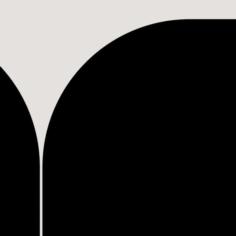 Suhm art print alphabet V black minimalist